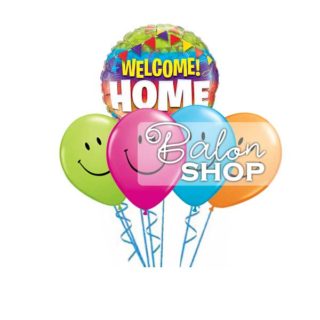 Buket balona Welcome HOME