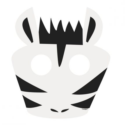 zebra dečija maska