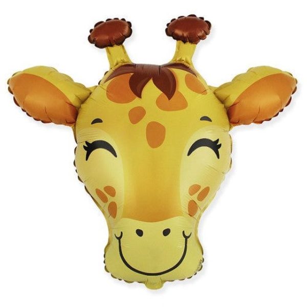 žirafa glava balon