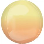 Okrugao orbz ombre balon sa štampom - Slika 2